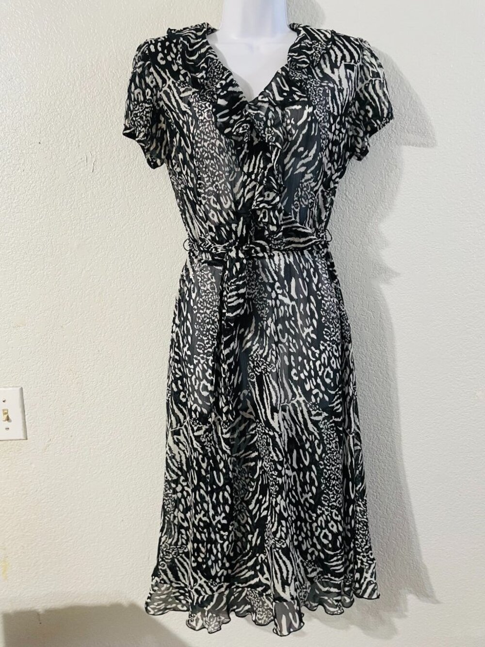 Sheer Evening  Dress